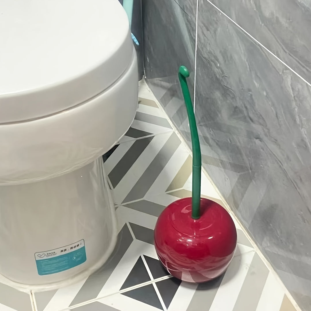 Cherry Brush | Creatieve Toiletborstel met Houder