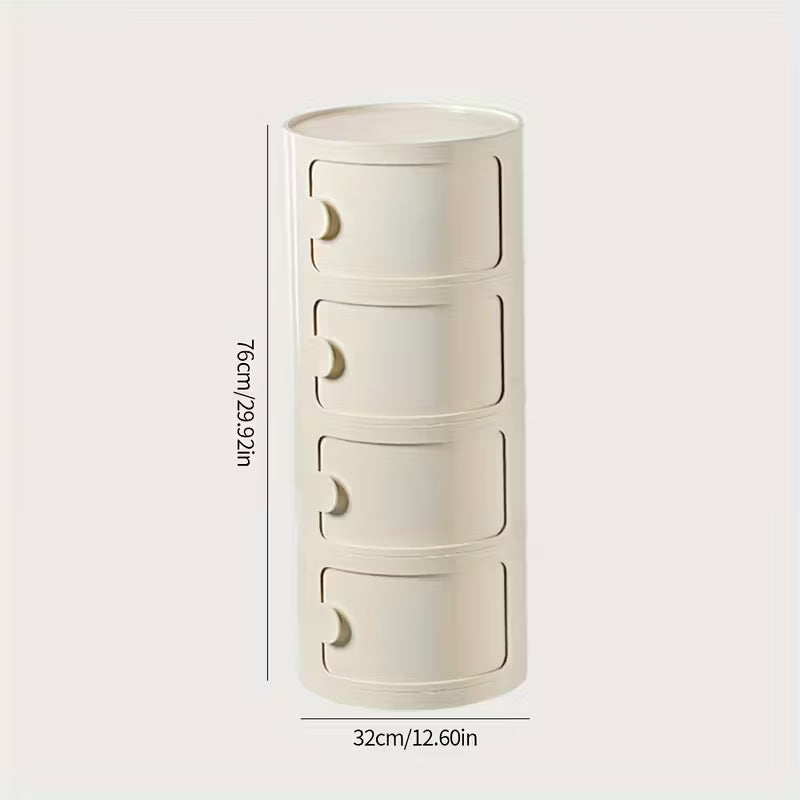 FlexiStore™ Table de Chevet Multifonctionnelle | Armoire de Rangement Portable avec Tiroir