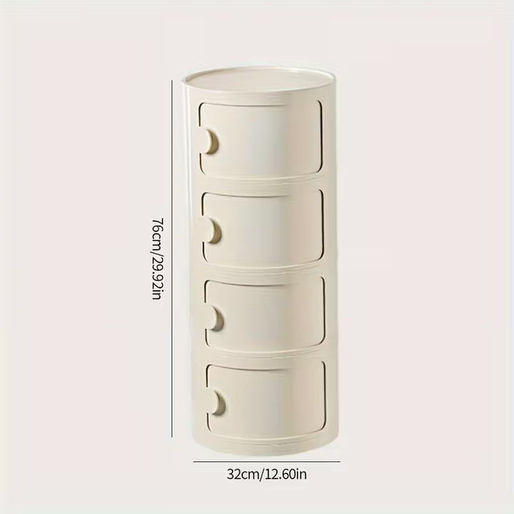 FlexiStore™ Table de Chevet Multifonctionnelle | Armoire de Rangement Portable avec Tiroir