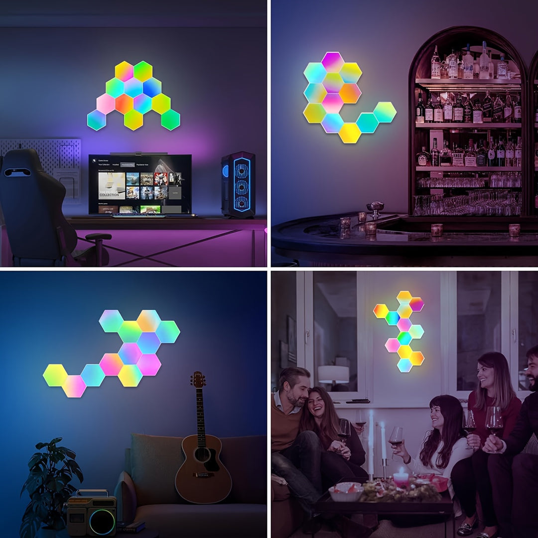 Hexa Lamp | Creëer je eigen lichtshow met slimme RGBIC panelen