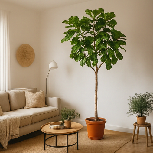Ficus Lyrata Boom | 270 cm Hoog | Vioolbladplant