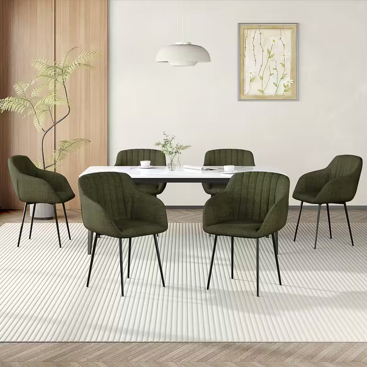 Luxe Eetkamerstoel met Armleuningen | Comfortabel & Stijlvol Ontwerp