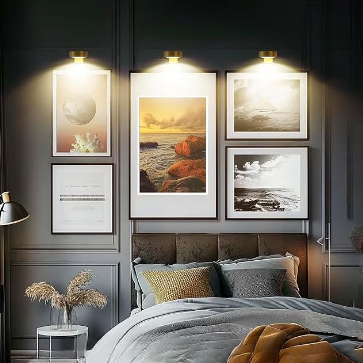 LED Schilderijverlichting met Magneetbevestiging | Dimbaar | Warm & Koel Wit Licht