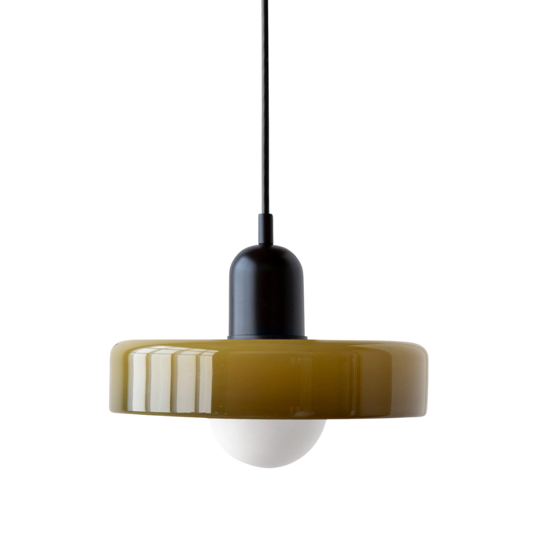 Luxihome | moderne hanglamp met glazen kap