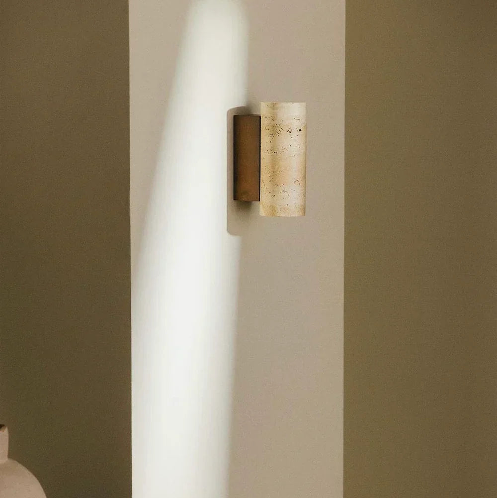 Marble Zen Wandlamp | Luxe Marmeren Wandlamp in Japandi Stijl – Natuurlijke Rust & Tijdloze Elegantie