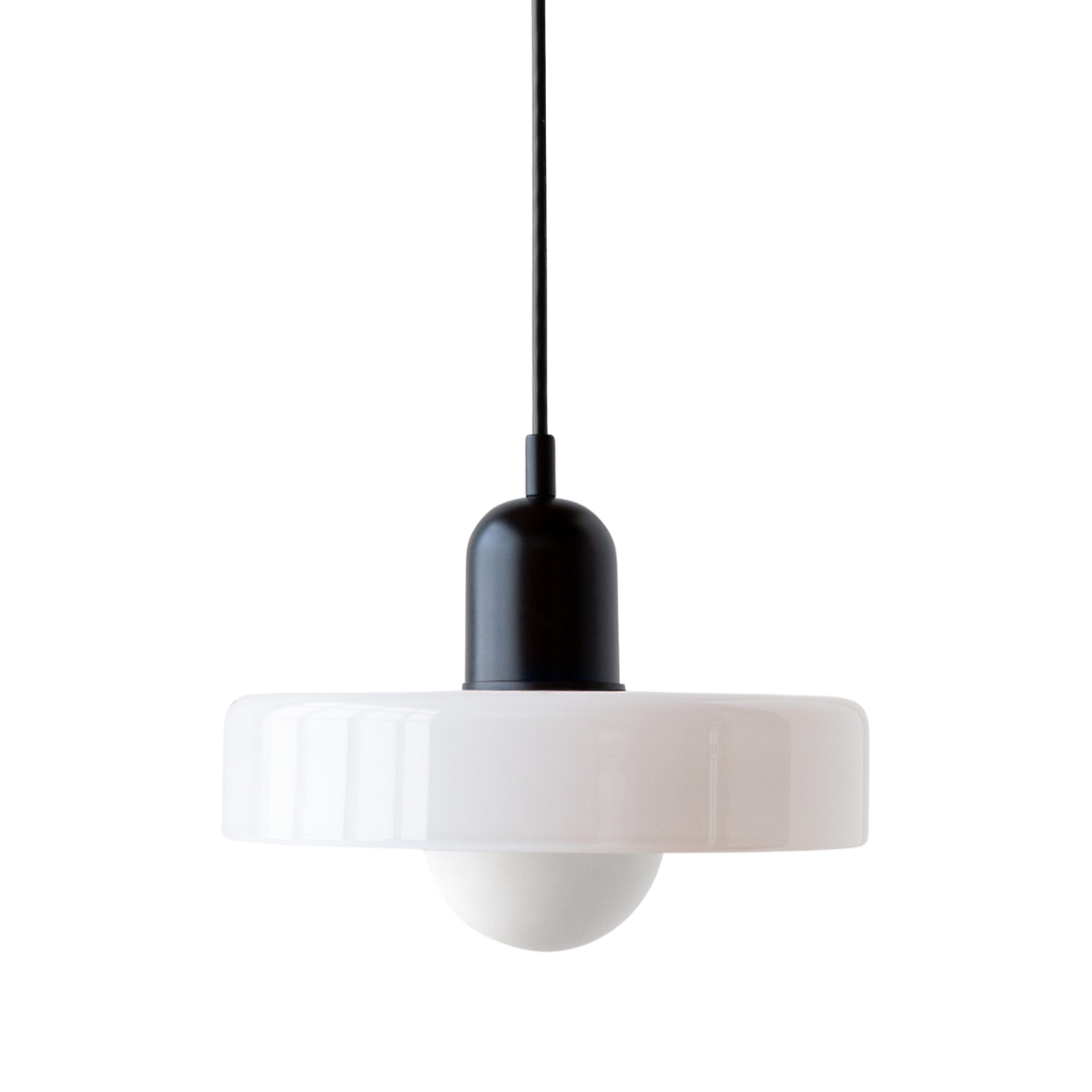 Luxihome | moderne hanglamp met glazen kap