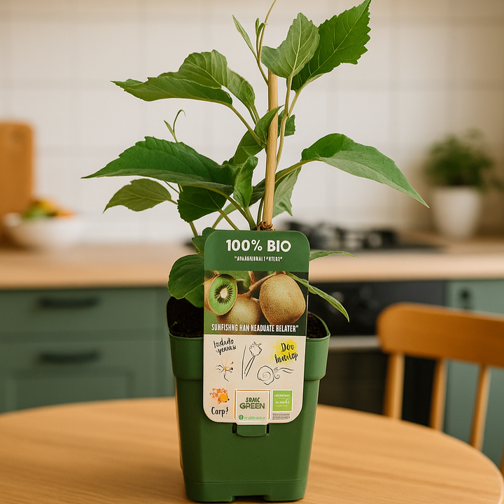 Set Biologische Kiwiplanten | Actinidia deliciosa | 20-25 cm Hoog
