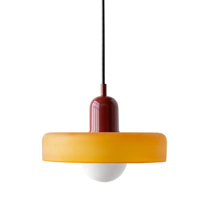 Luxihome | moderne hanglamp met glazen kap