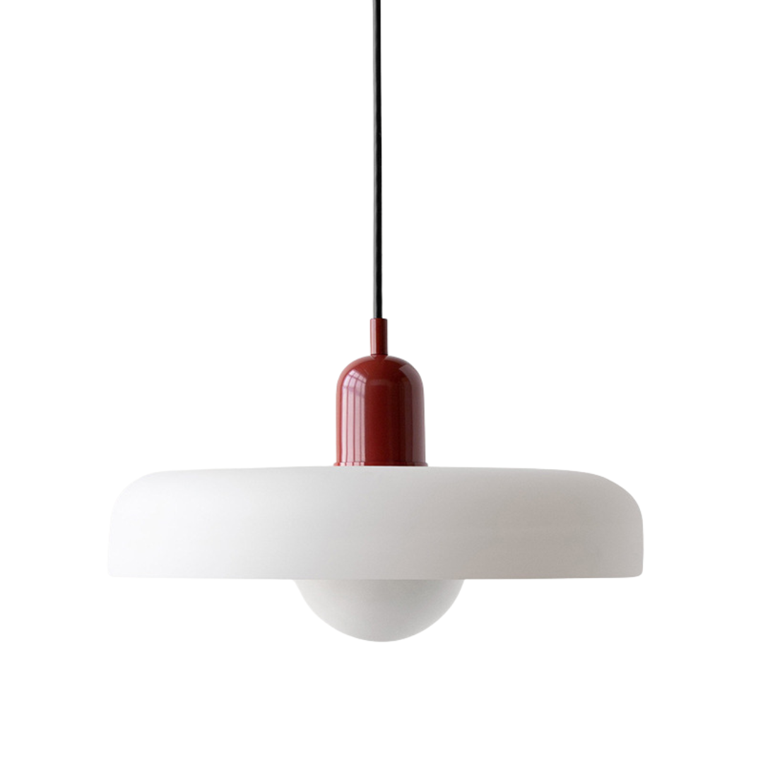 Luxihome | moderne hanglamp met glazen kap