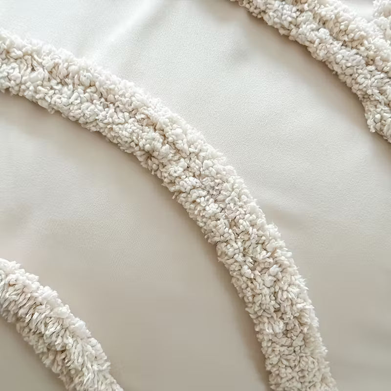 Boho Dekbedovertrek Set | 3-Delig met Kussenslopen | Zacht Microvezel & Ritsluiting