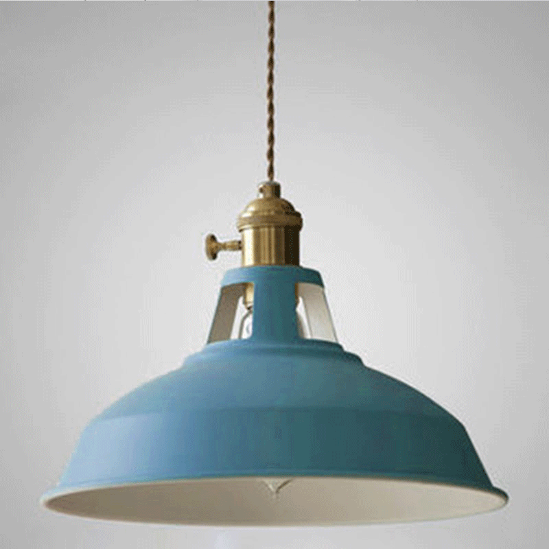 Industriële Retro Hanglamp | Metalen 1-Lichts Lamp | Voor Woonkamer, Keuken & Restaurant