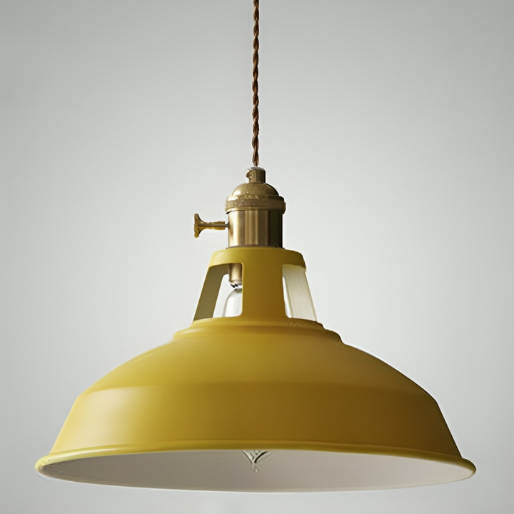 Industriële Retro Hanglamp | Metalen 1-Lichts Lamp | Voor Woonkamer, Keuken & Restaurant