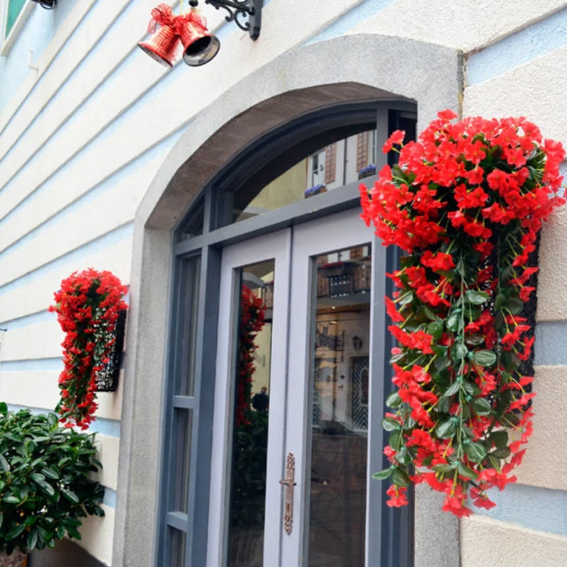 FlowerCascade | Hangende Bloemcreaties voor een Kleurrijk Thuis