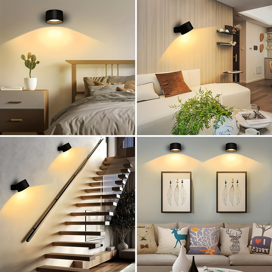 LightBeam Lamp | Draadloze LED wandlamp met afstandsbediening