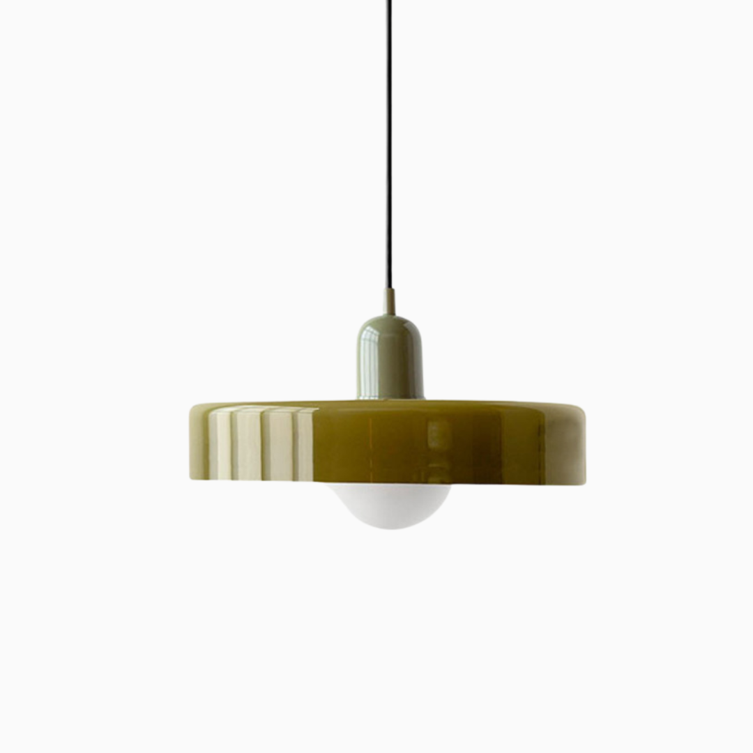 Luxihome | moderne hanglamp met glazen kap