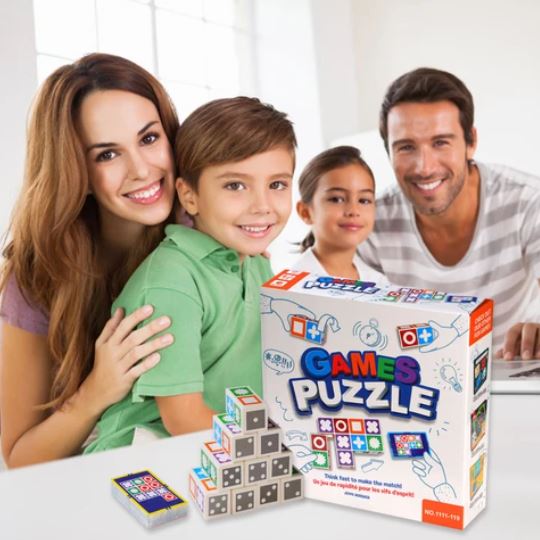 Board Game Puzzle™ | Snel Denkspel voor het Hele Gezin | Leerzaam & Superleuk