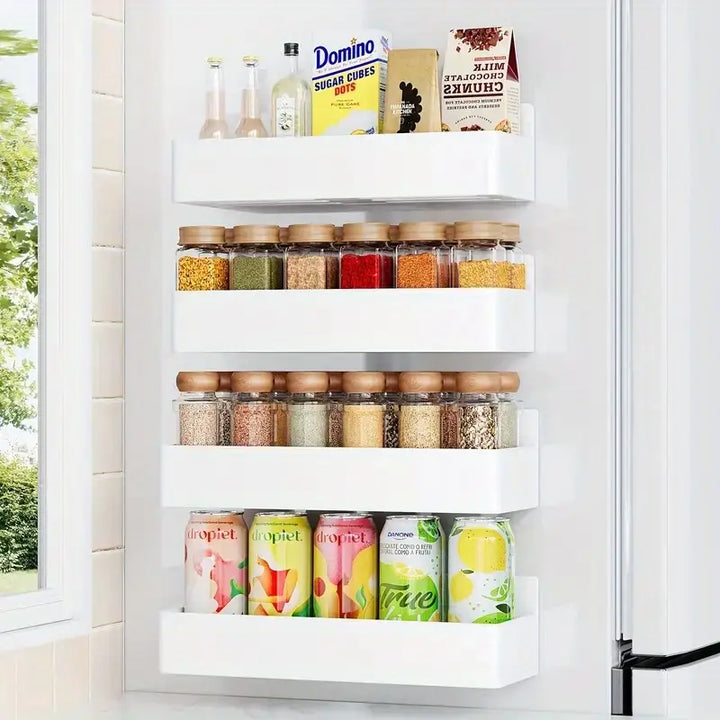 Magnetisch Opbergrek 2 Stuks | Kunststof | Koelkast & Wasmachine Organizer