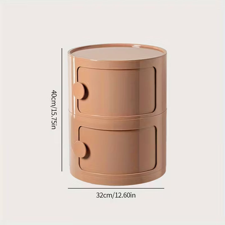 FlexiStore™ Table de Chevet Multifonctionnelle | Armoire de Rangement Portable avec Tiroir