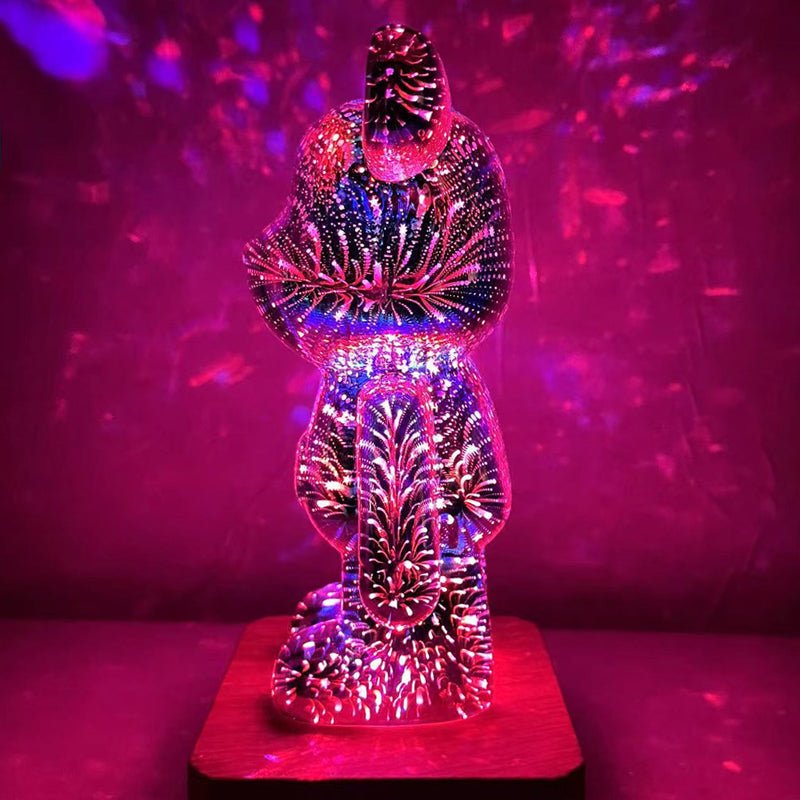 GlowBear | 3D Vuurwerk Nacht Lamp