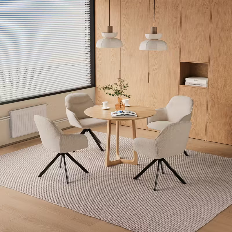 Modern 360° Draaibare Stoel | Elegant Design & Comfortabele Zitervaring