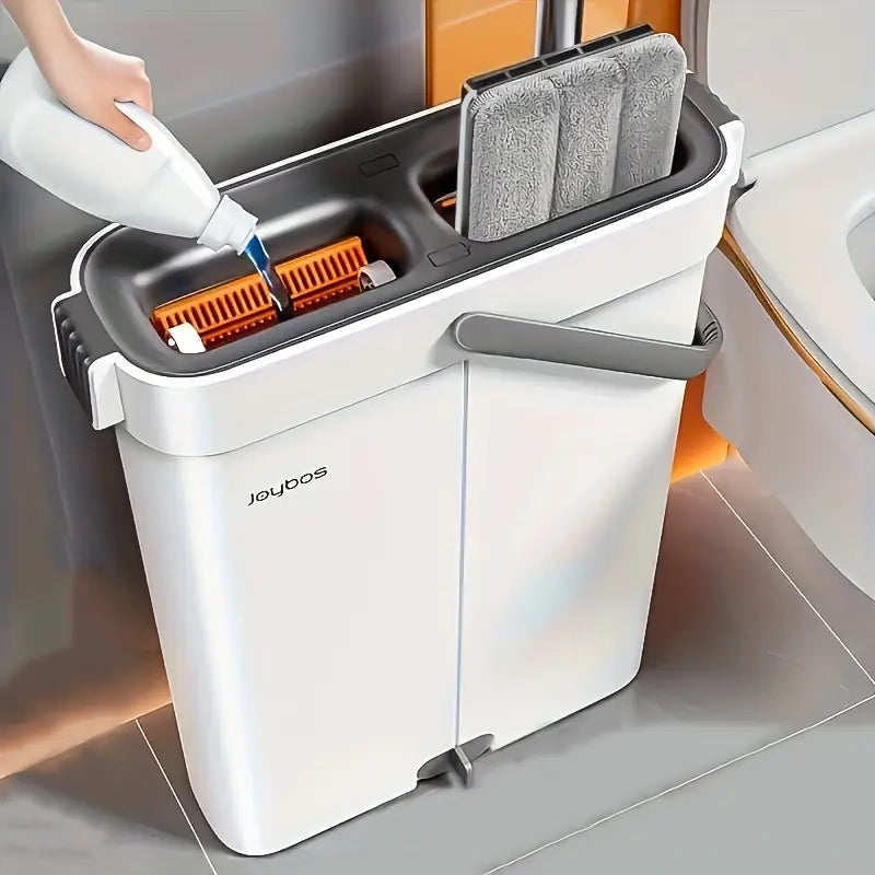 Complete Mop- en Emmerset | Handsfree | 4 Microvezeldoeken
