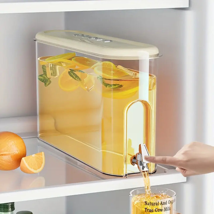 Grote Waterkan met Kraan | 4 Liter | Transparant & Lekvrij