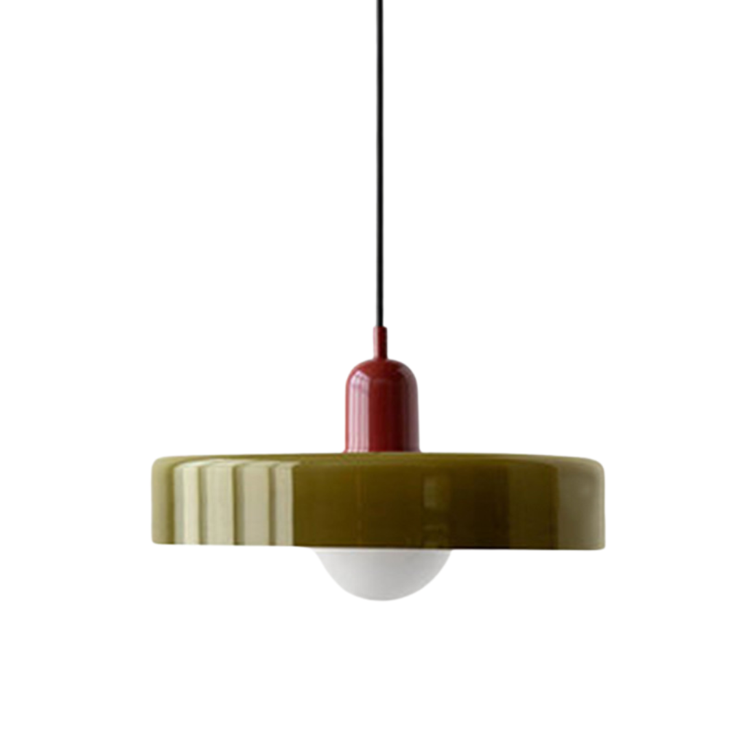 Luxihome | moderne hanglamp met glazen kap