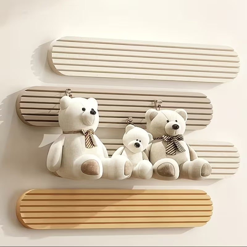 SoftStrips™ Zelfklevende Vilt Wandpanelen (4 stuks) | Geluidsdempend & Prikbord in één