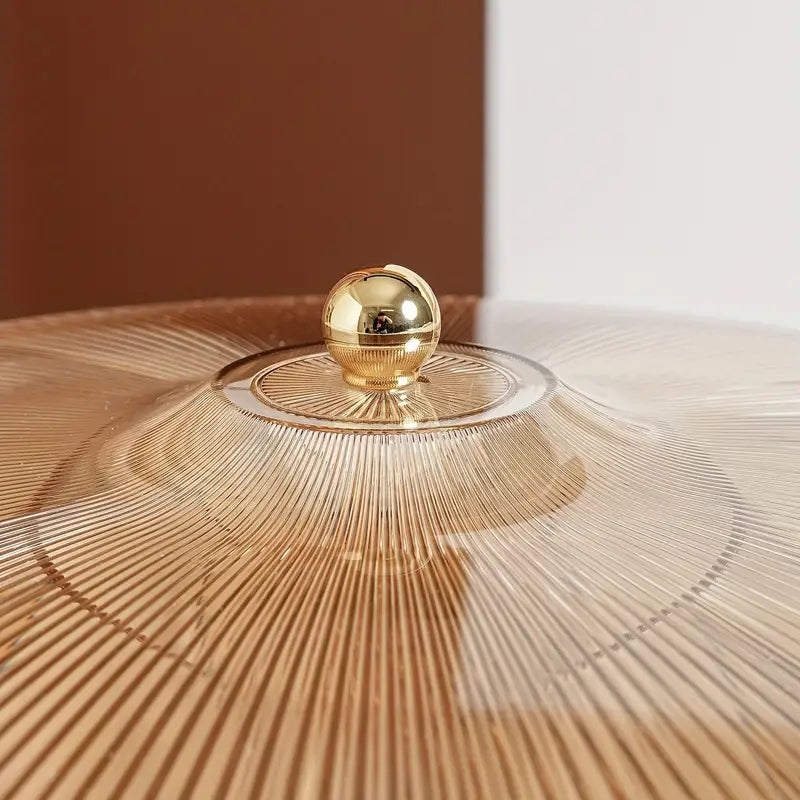 AmberLuxe | Snoeppot met Deksel 28 cm – Luxe Snack Organizer