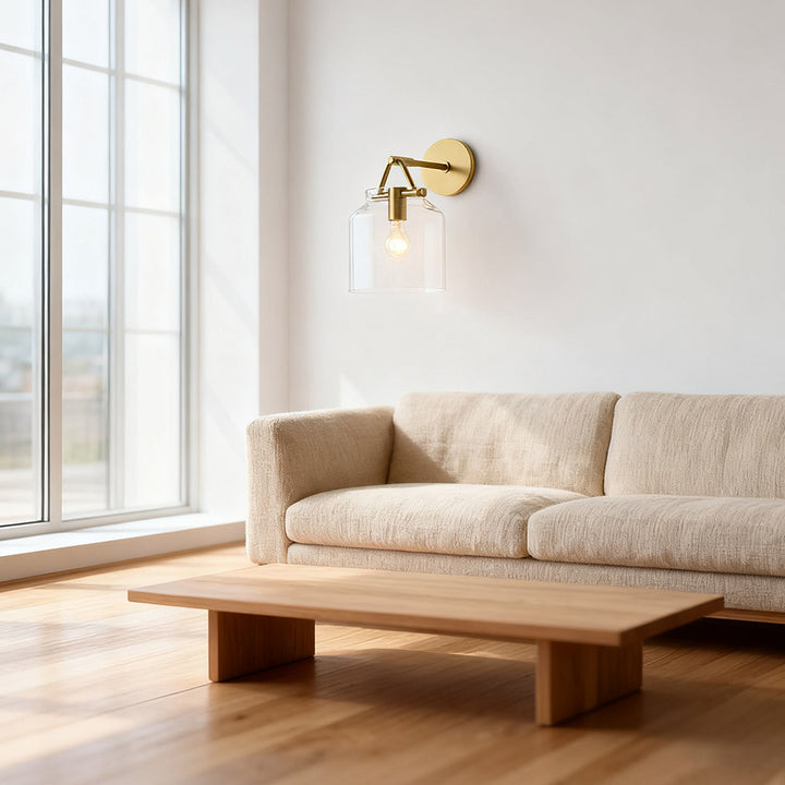 Hanton™ Lampe sur Pied | Métal Durable & Verre avec Éclairage d'Ambiance Doux