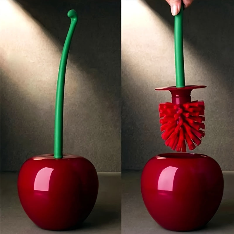 Cherry Brush | Creatieve Toiletborstel met Houder