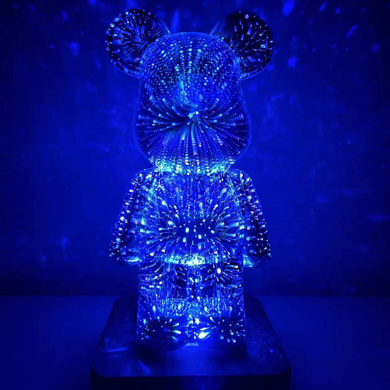 GlowBear | 3D Vuurwerk Nacht Lamp