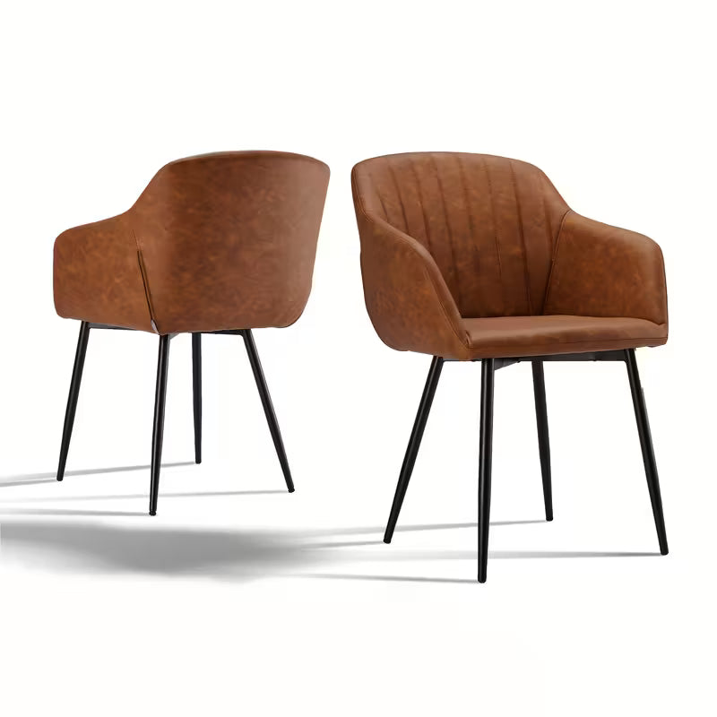 Luxe Eetkamerstoel met Armleuningen | Comfortabel & Stijlvol Ontwerp