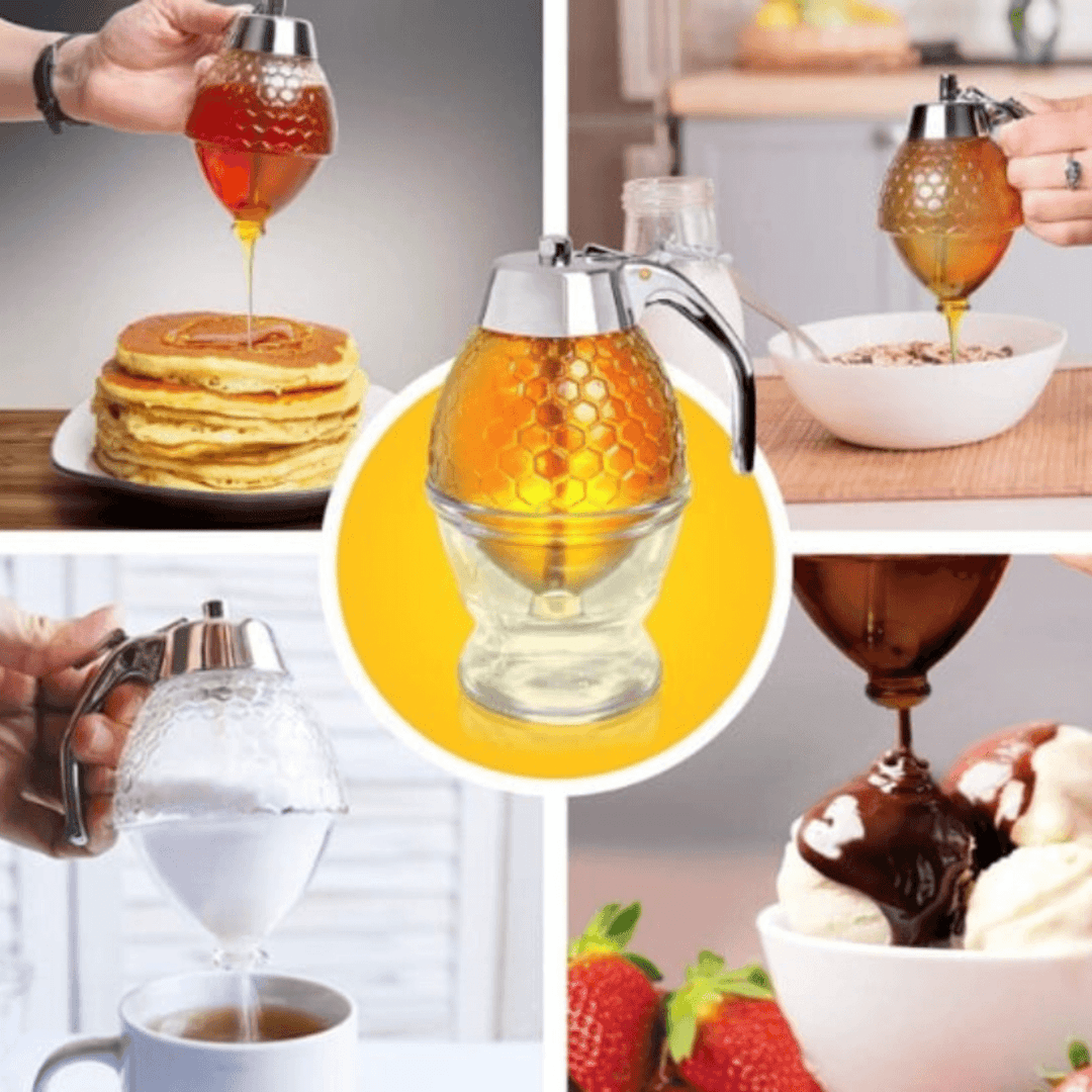 HoneySaver | Stijlvolle & handige honing dispenser