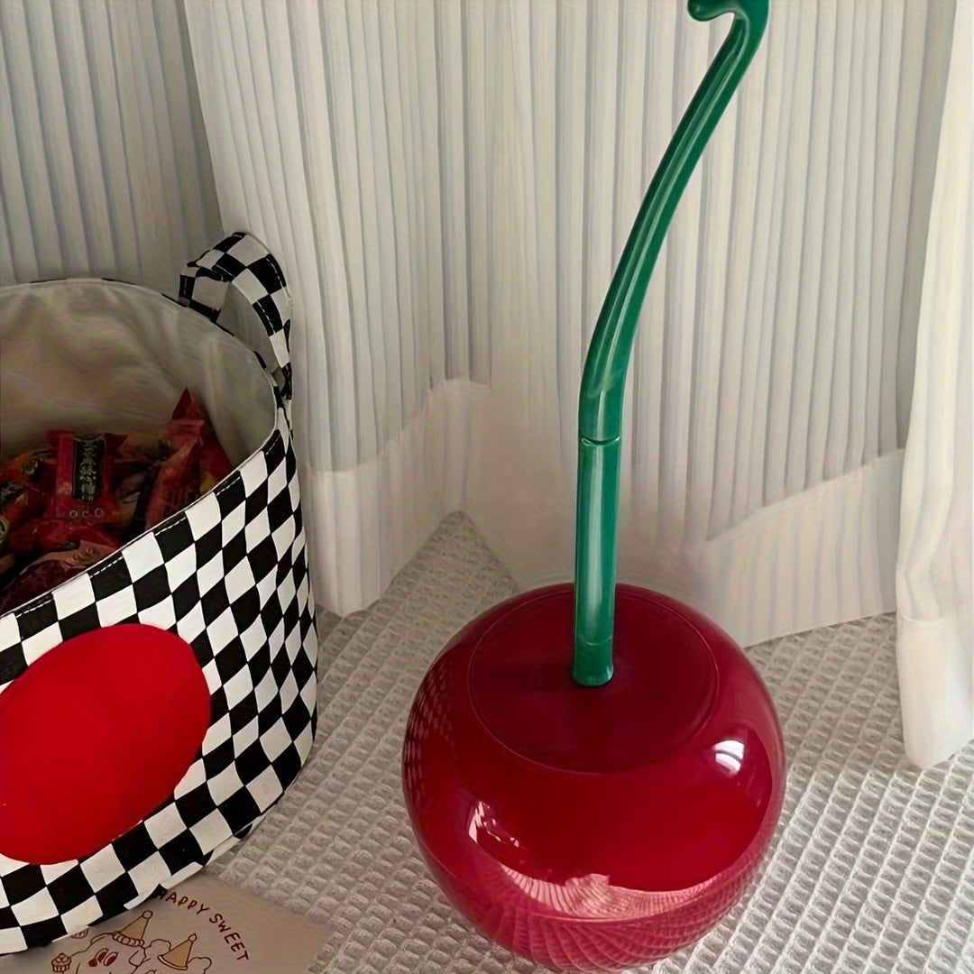 Cherry Brush | Creatieve Toiletborstel met Houder