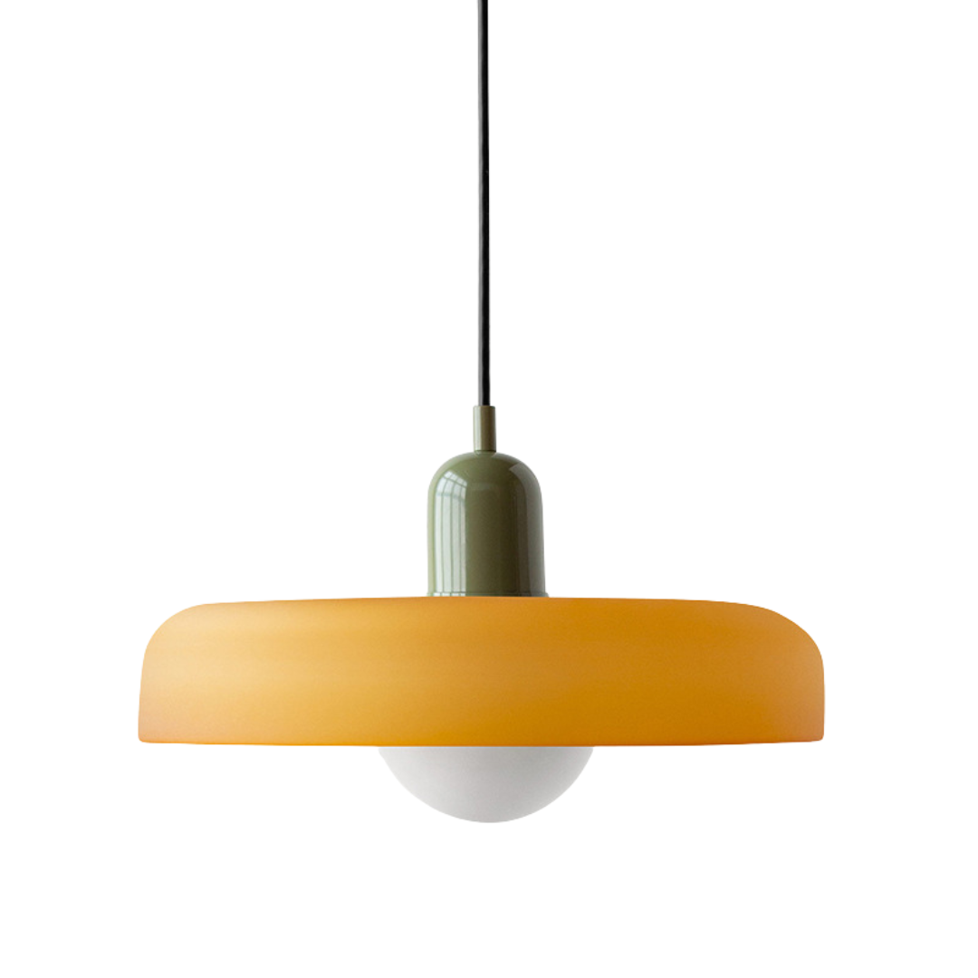 Luxihome | moderne hanglamp met glazen kap