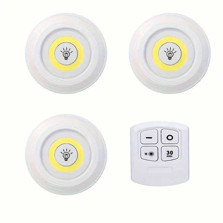 Draadloze LED Kastverlichting | 3 of 6 Stuks met Afstandsbediening