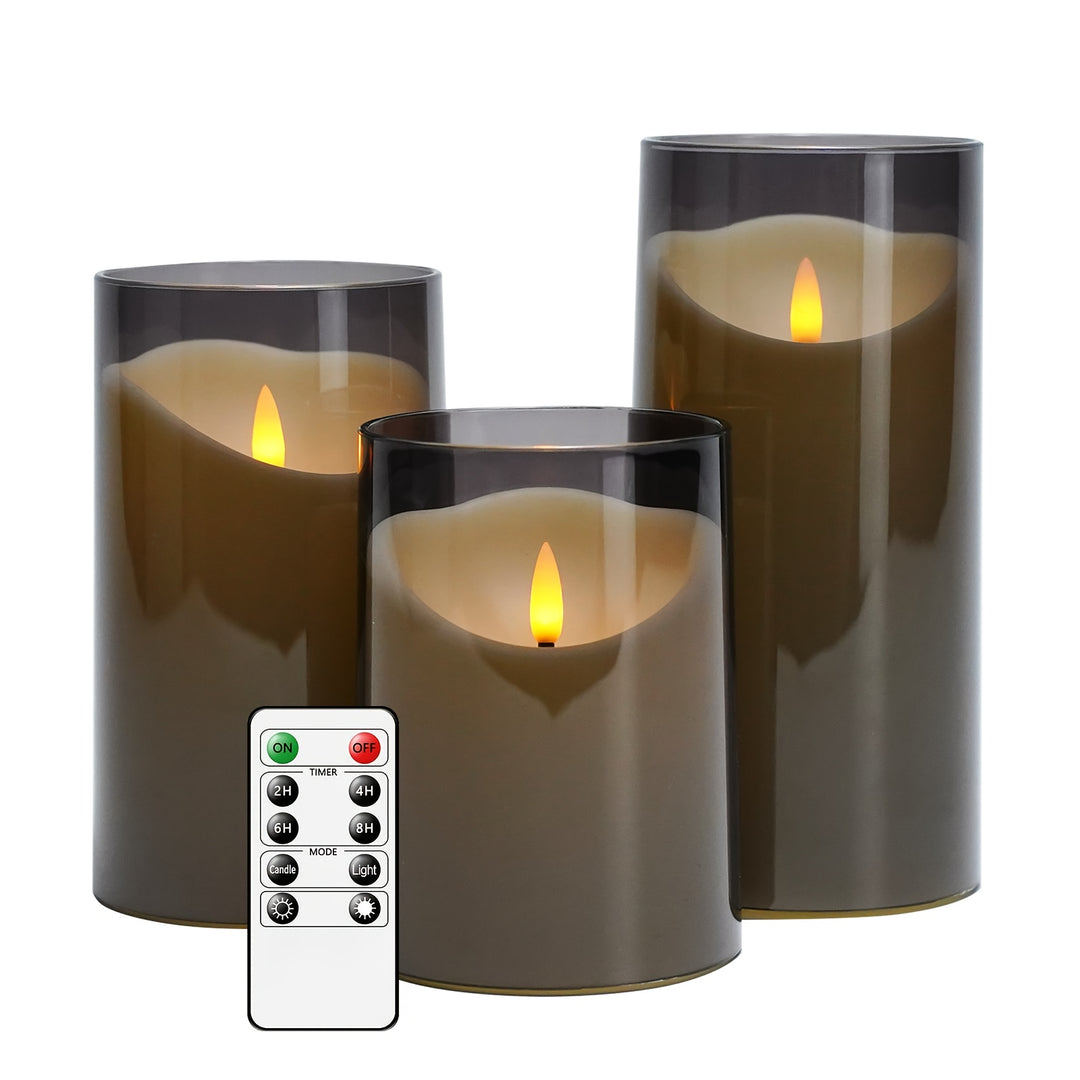 Flameless Kaarsen Set | Veilige sfeer met afstandsbediening