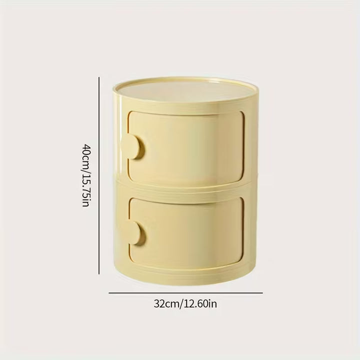 FlexiStore™ Table de Chevet Multifonctionnelle | Armoire de Rangement Portable avec Tiroir