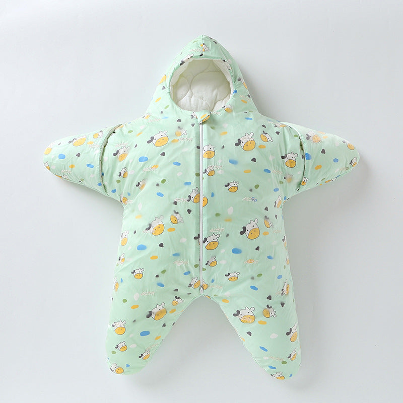 StarBaby™ | Warme Baby Slaapzak | 0–12 mnd | Zachte Fleece & Praktische Rits