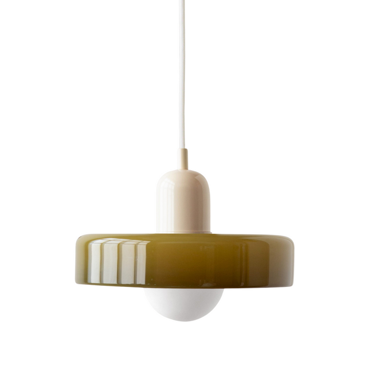 Luxihome | moderne hanglamp met glazen kap