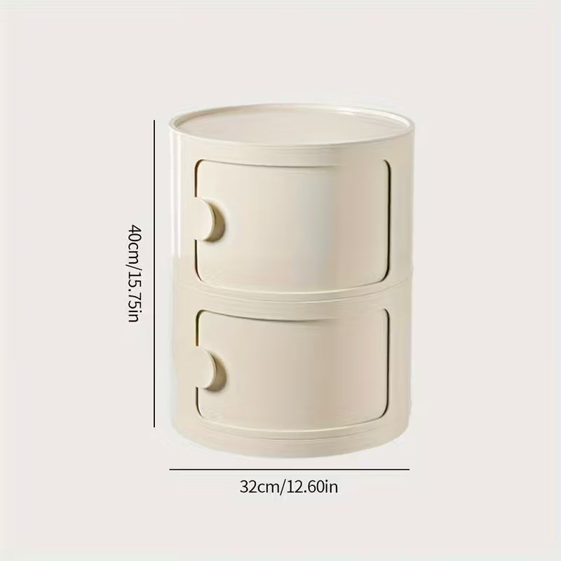 FlexiStore™ Table de Chevet Multifonctionnelle | Armoire de Rangement Portable avec Tiroir