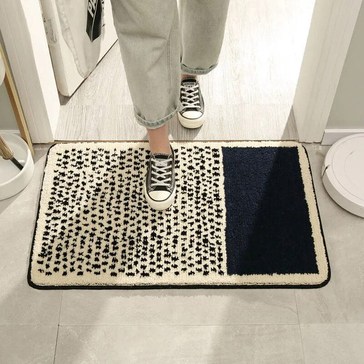 NordicFlow Luxe Handgemaakte Badmat | Anti-slip & Machinewasbaar