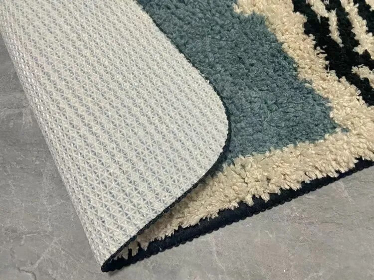 NordicFlow Luxe Handgemaakte Badmat | Anti-slip & Machinewasbaar
