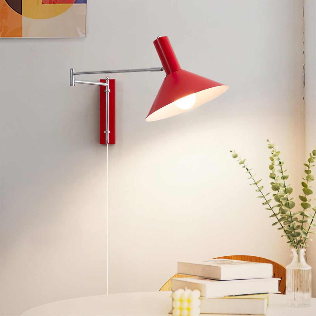 Anvia Wandlamp | Minimalistische Verstelbare Wandlamp voor Slaapkamer & Woonkamer