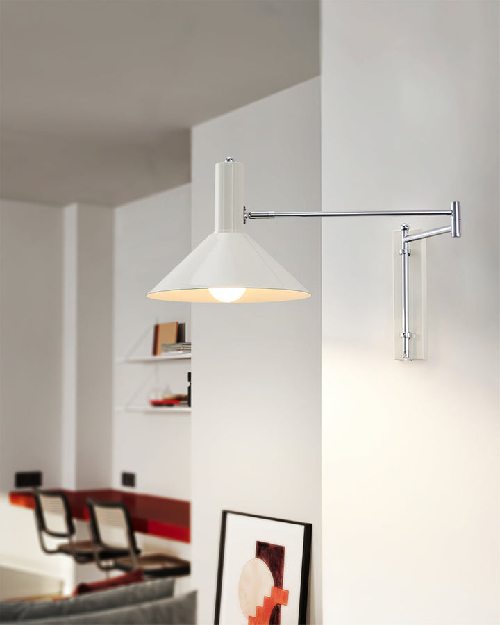 Anvia Wandlamp | Minimalistische Verstelbare Wandlamp voor Slaapkamer & Woonkamer