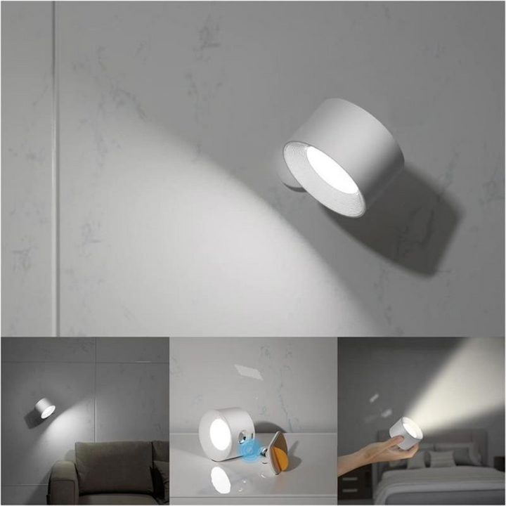 Flexilight 360° Wandlamp | Draadloos | USB-Oplaadbaar | 3 Lichtstanden