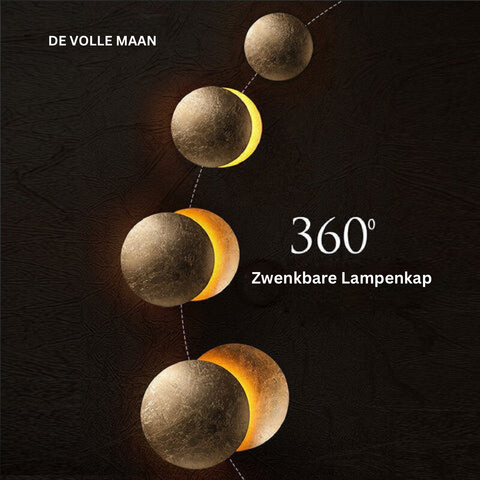 Eclipselamp - Wandlamp Met Zonsverduistering