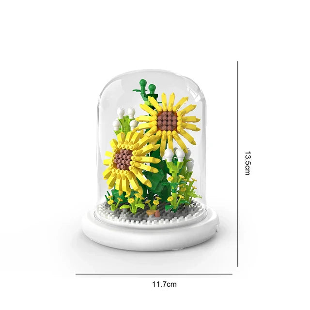 Bloemenbox | Puzzel Bloem In Glas