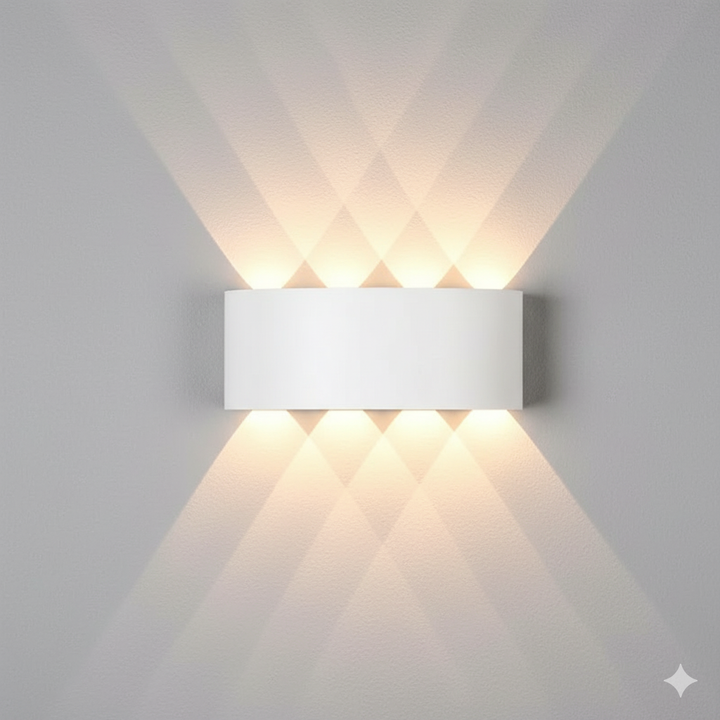 LUMOS | Moderne LED Wandlamp | Energiebesparend | Geschikt voor binnen en buiten